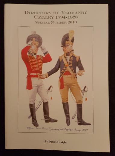 Directory of Yeomanry Cavalry 1794 - 1828 
