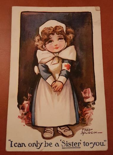 1917 Cartoon Postcard
