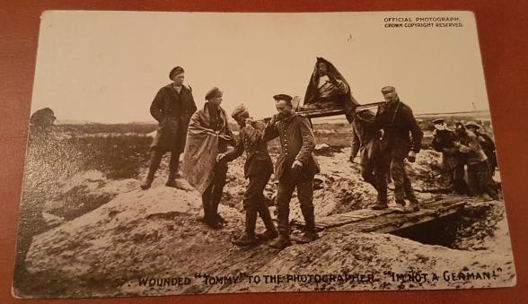 WW1 Postcard I'm Not a German