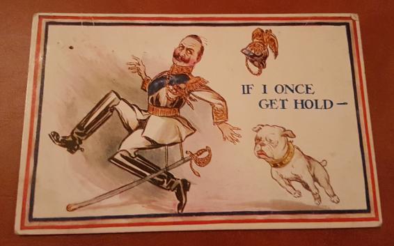 WW1 Funny Postcard