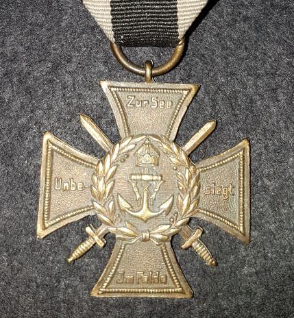 Das Ehren und Erinnerkngskreuz Des Marinekorps Flandern