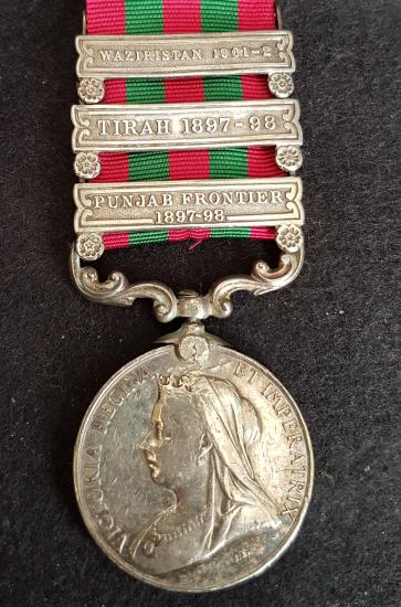 India General Service Medal 1895-1902 
